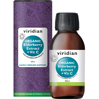 Organic Elderberry Extract with Vitamin C
